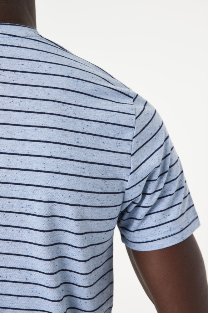 T SHIRT E51204 1863 DUSTY BLUE